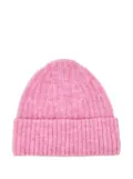 American Vintage ribbed beanie - Pink