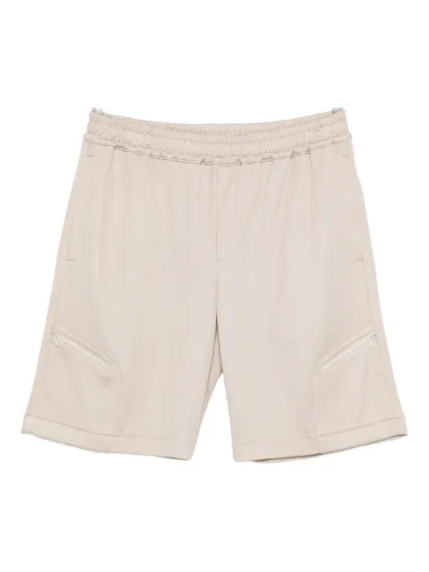 Eleventy zip-pocket elasticated shorts