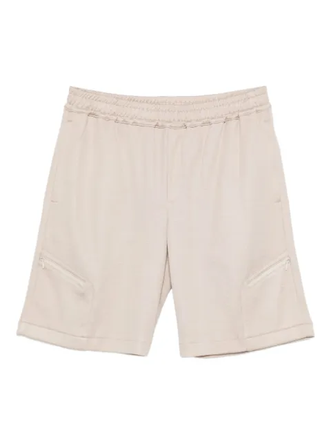 Eleventy zip-pocket elasticated shorts