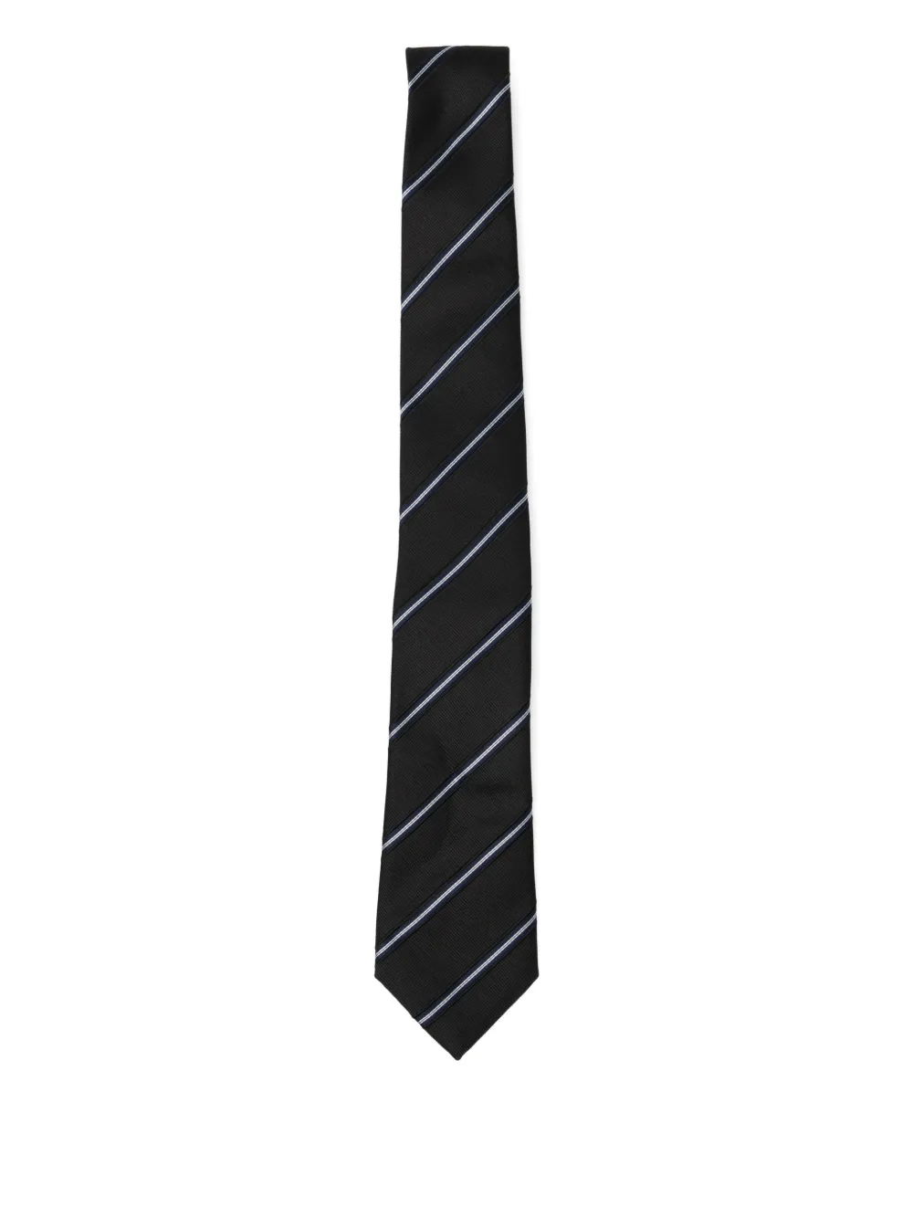 Giorgio Armani Regimental tie | Black | Image 1