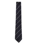 Giorgio Armani Regimental striped tie - Blue