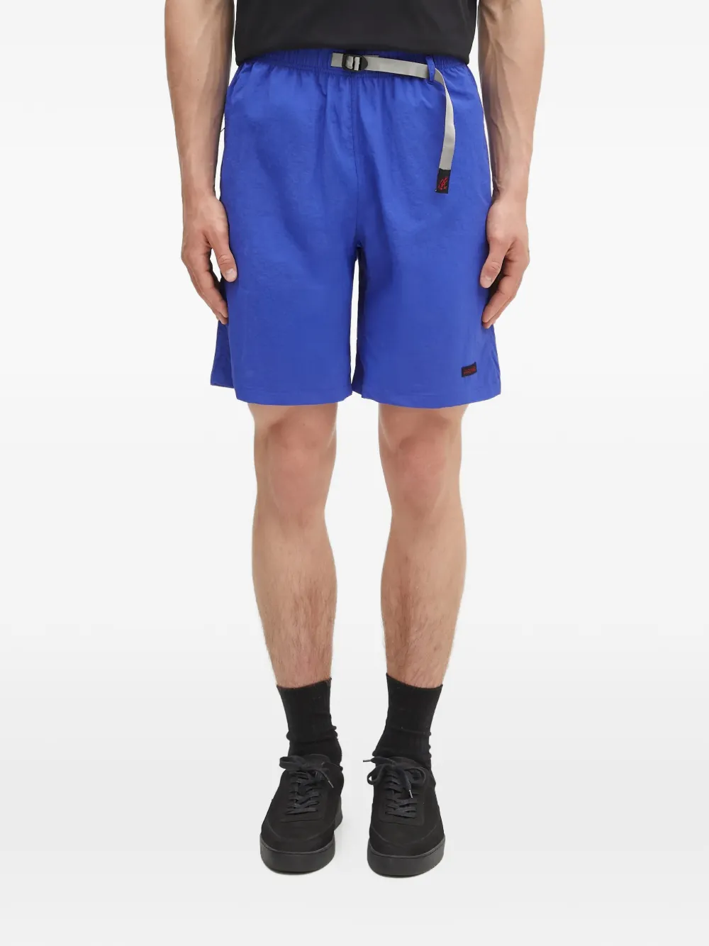 Gramicci buckle-waist shorts - Blue