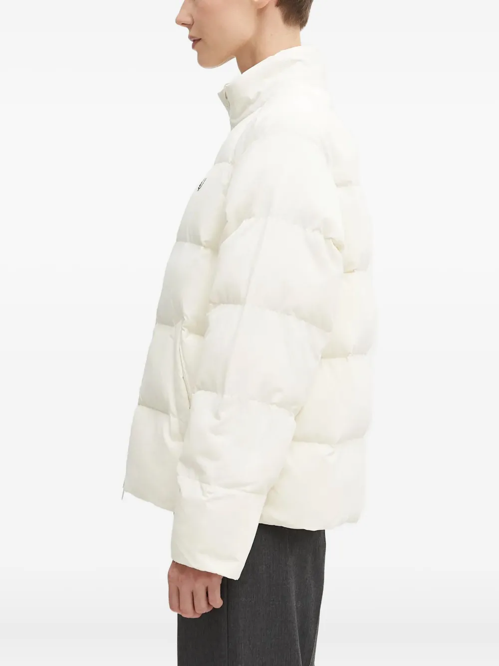 Fred Perry logo-embroidered puffer jacket | Down Jackets | Image 2