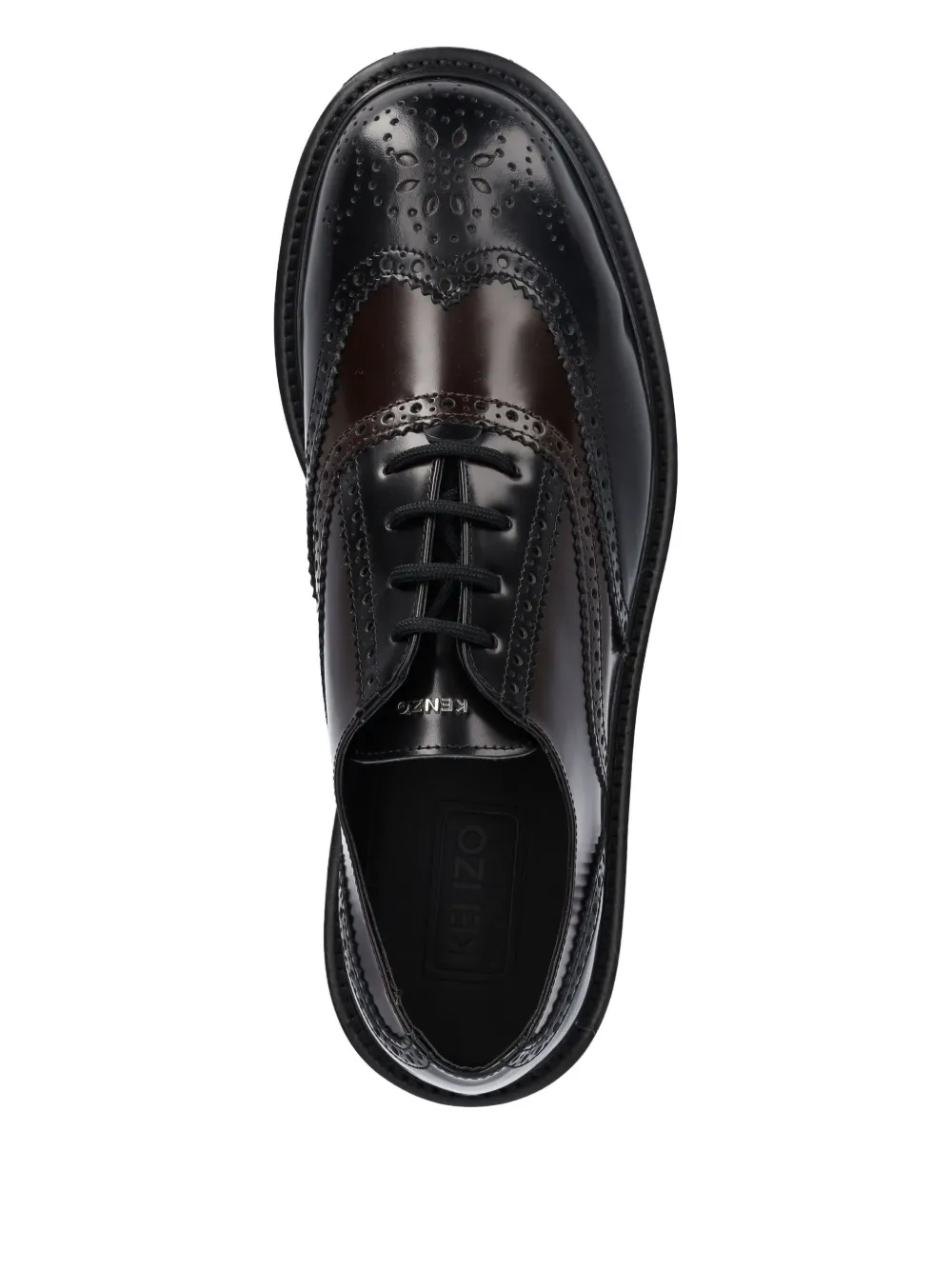 Kenzo Brogues met veters Bruin