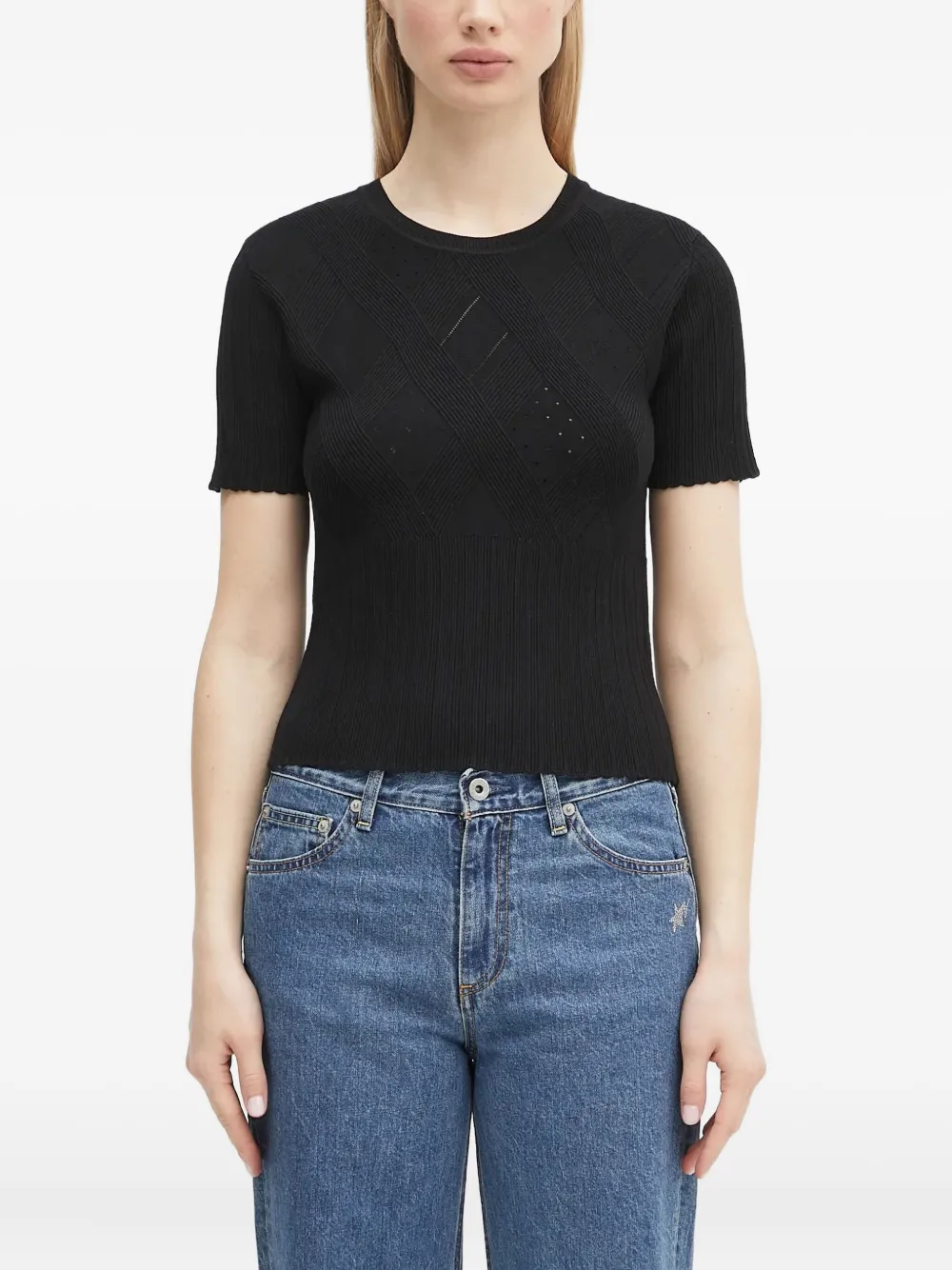 Kenzo ribbed top | Black | Image 1