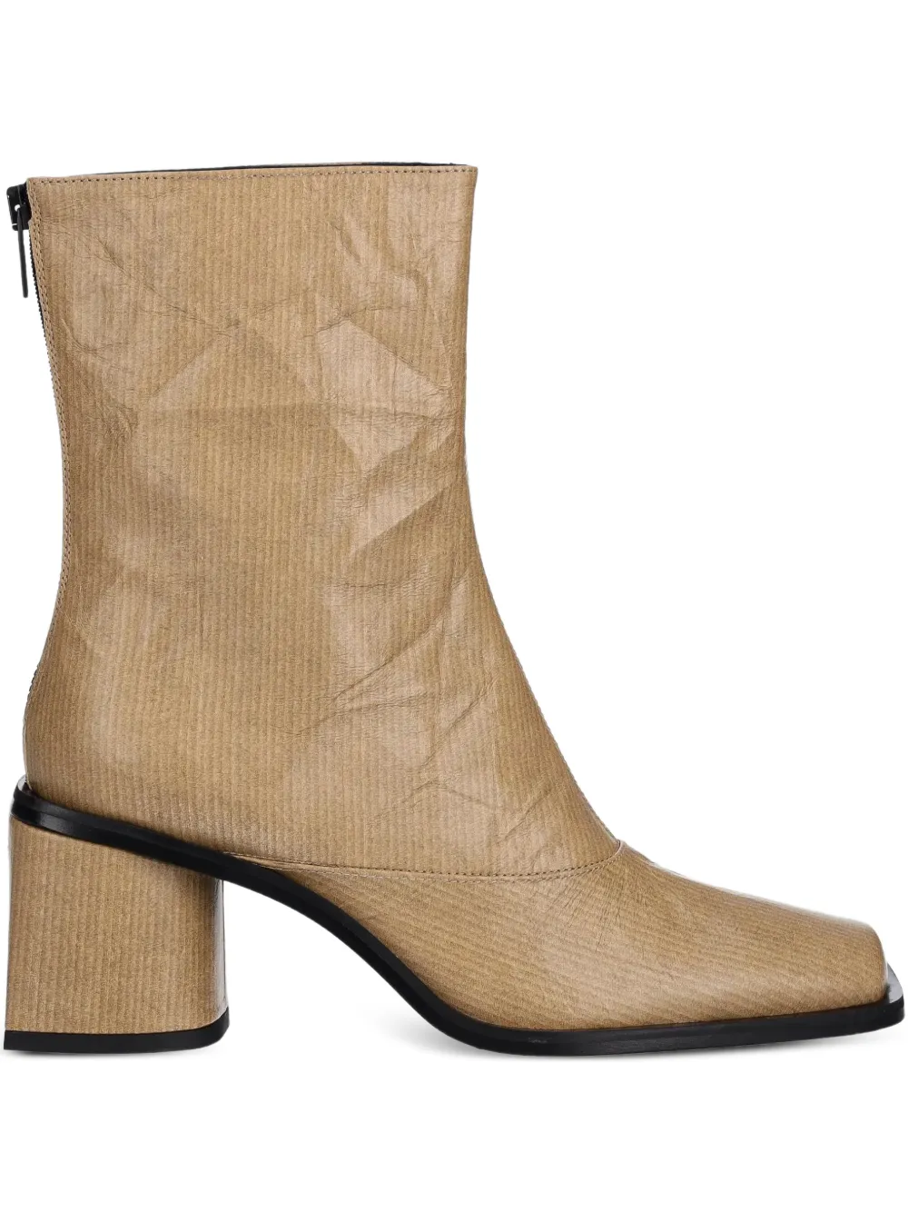 Kenzo 75mm Kimi Square-toe Boots In Neutral
