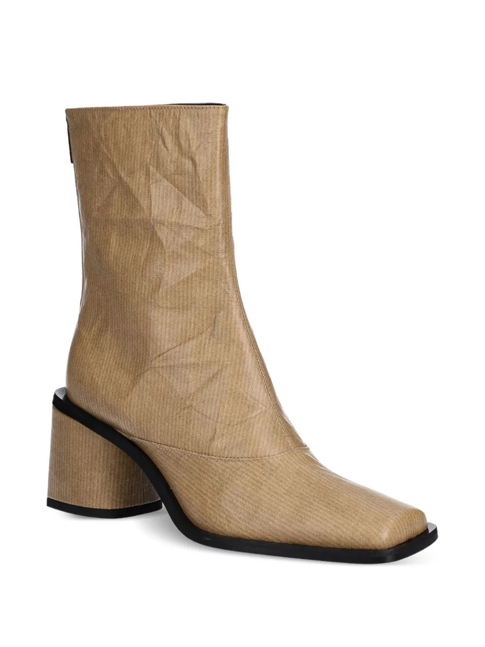 Kenzo 75mm Kimi Square-toe Boots In Neutral