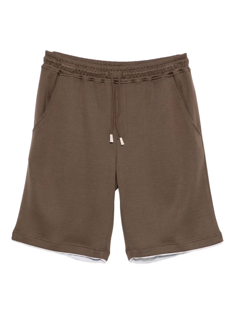 Eleventy drawstring pocket shorts | Brown | Image 1