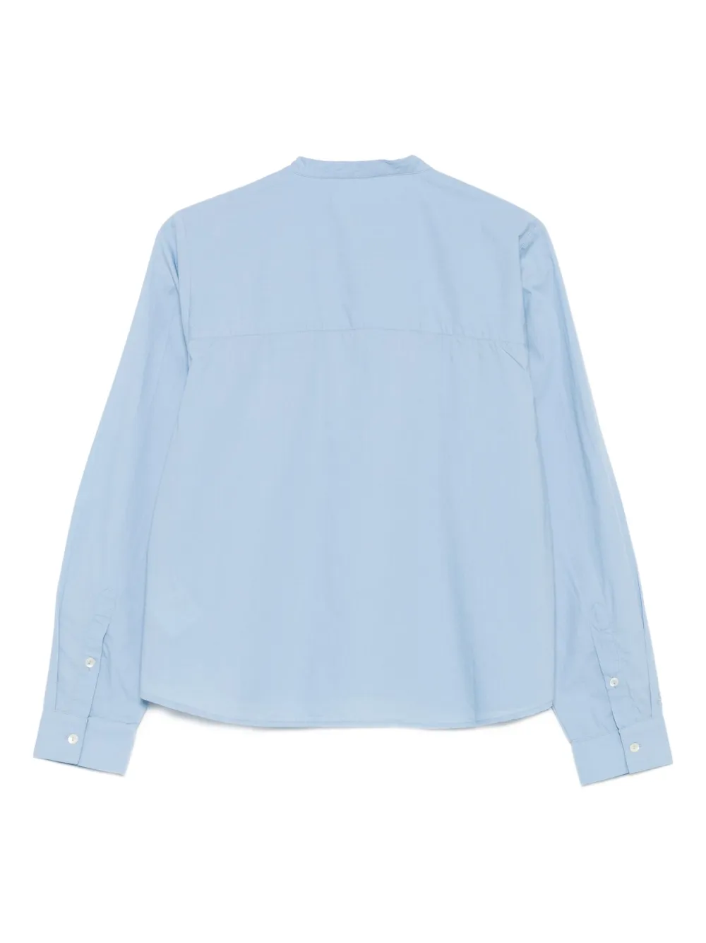 Skall Studio Blouse met knopen en zak - Blauw