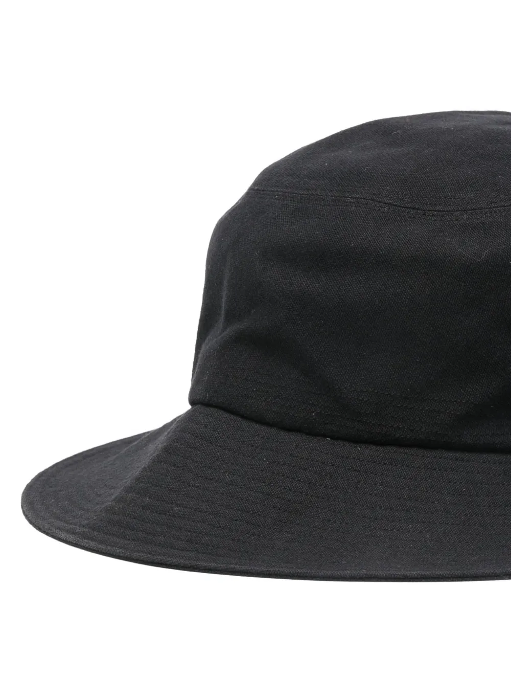 Pre-owned Saint Laurent 1990s Cotton Hat In Black