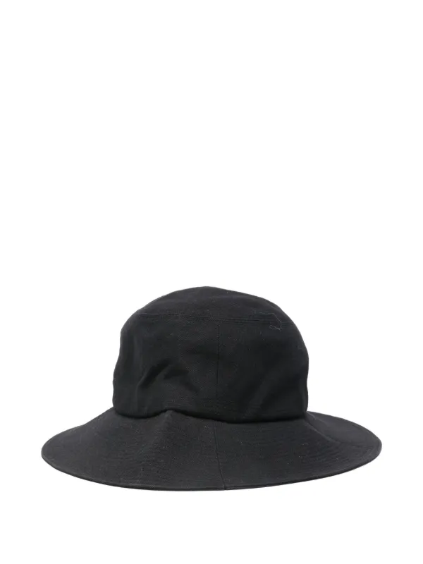 Saint Laurent Pre-Owned 1990s Cotton Hat Black FARFETCH GR