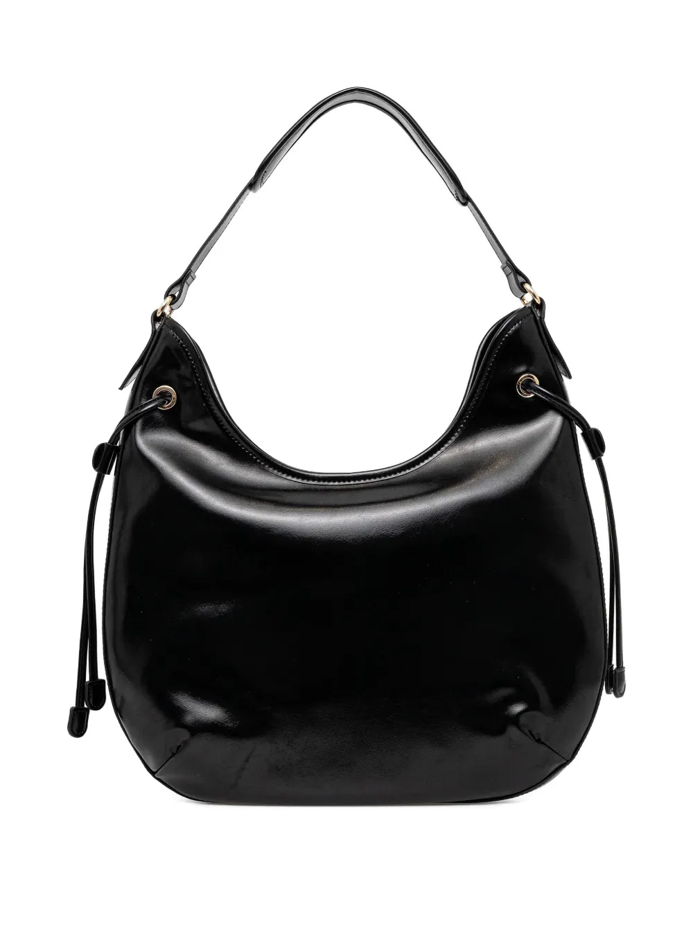 TWINSET logo-plaque tote bag - Zwart
