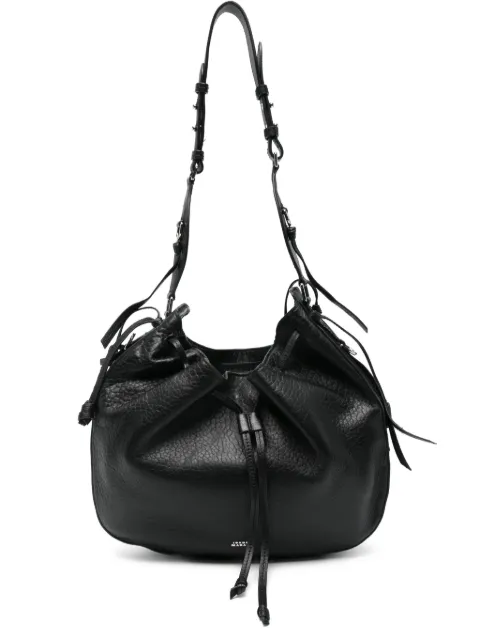 ISABEL MARANT Bolton drawstring leather shoulder bag