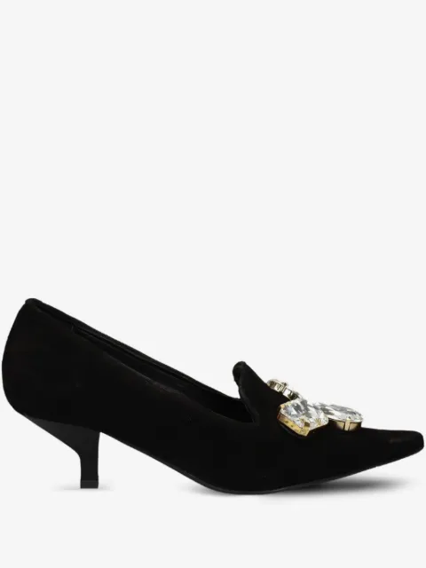 Ras 50mm crystal-embellished pointed pumps