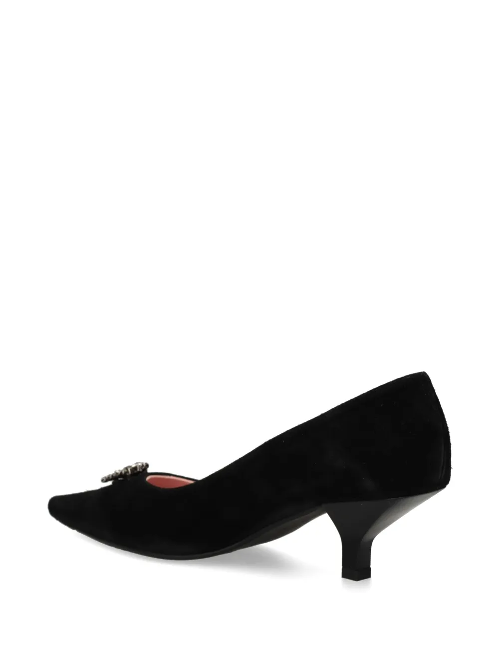 Ras 50mm Embellished Pointed-toe Pumps In Black