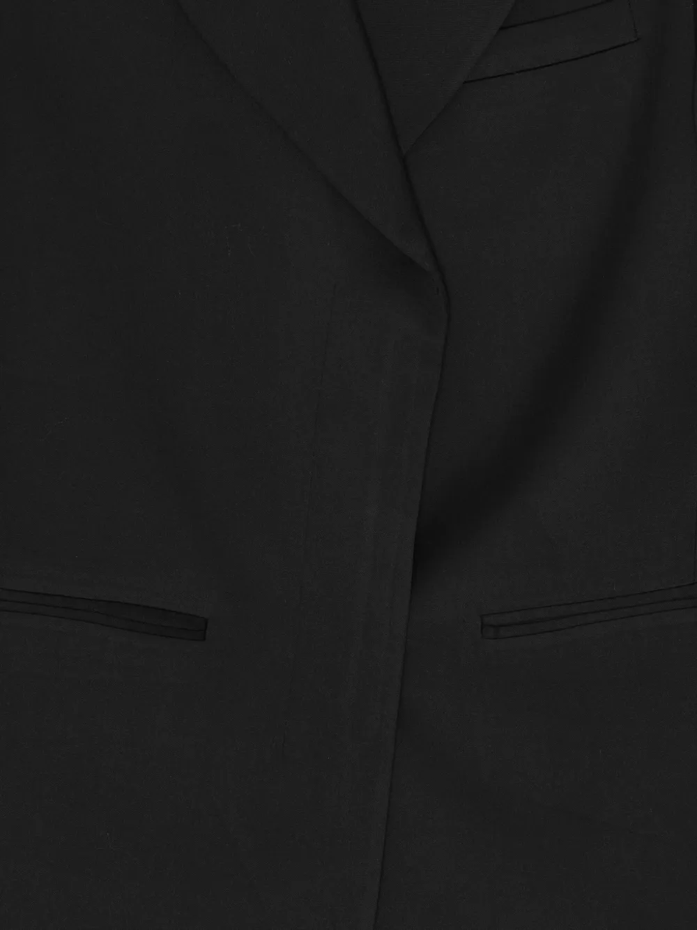 Remain Birger Christensen Three-quarter Sleeve Single-breasted Blazer In Black