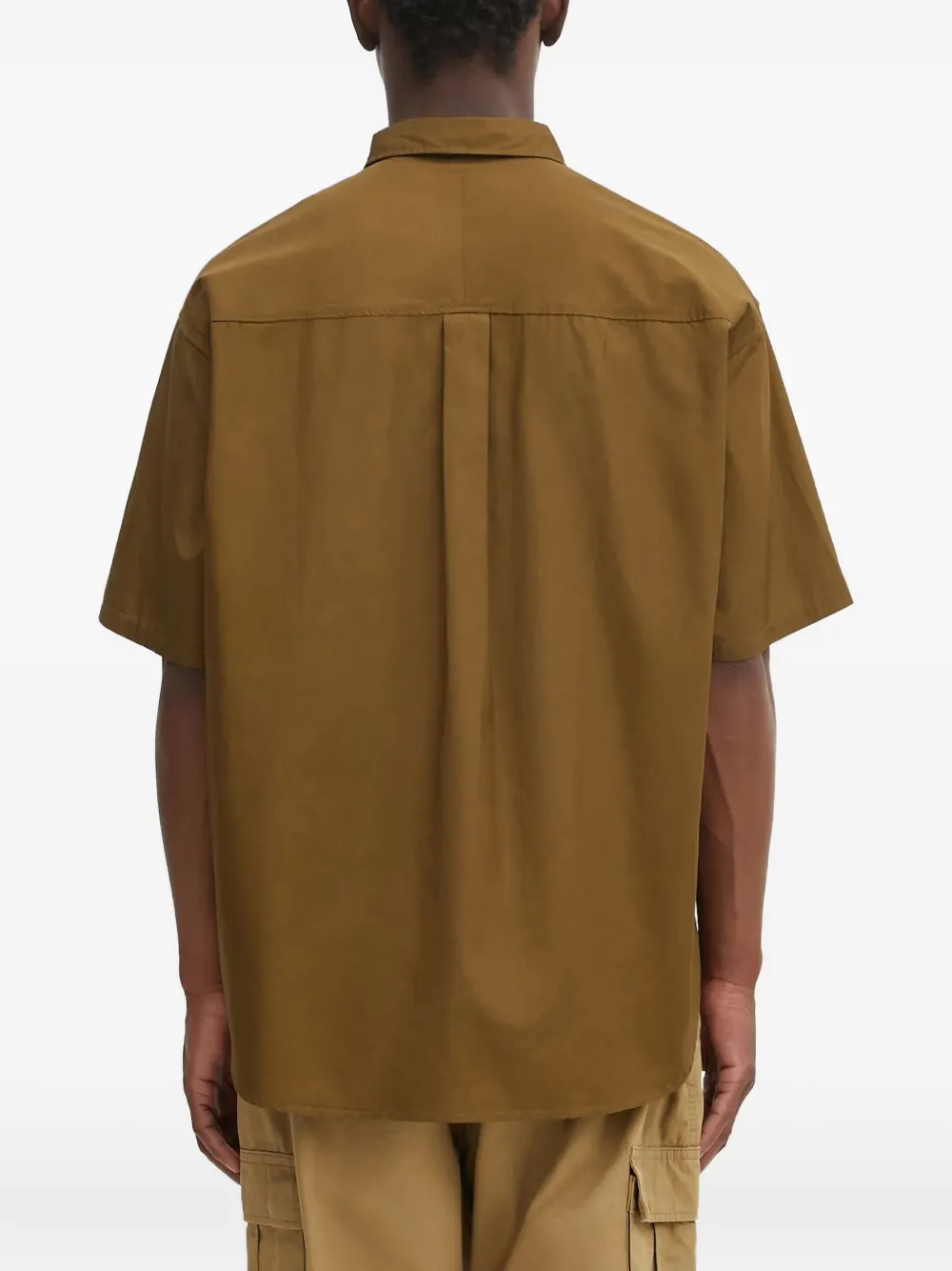 Neighborhood Overhemd met borstzak Bruin