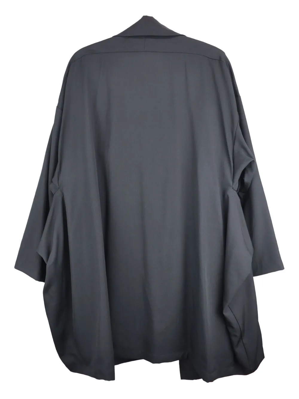Yohji Yamamoto drape-neck coat | Double Breasted Coats | Image 2