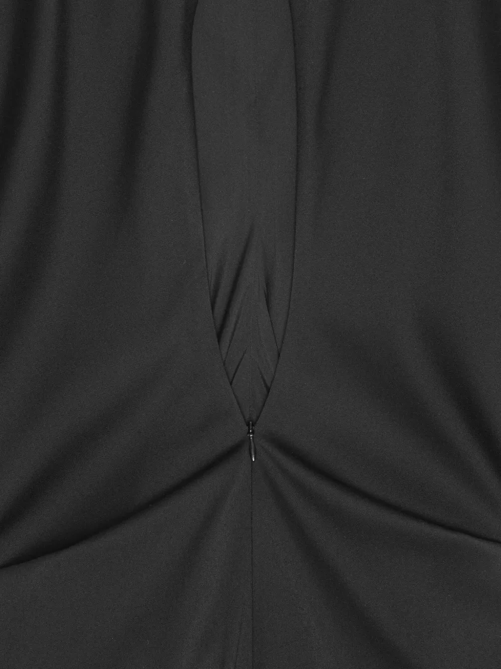 Remain Birger Christensen Gathered-shoulder Midi Dress In Black