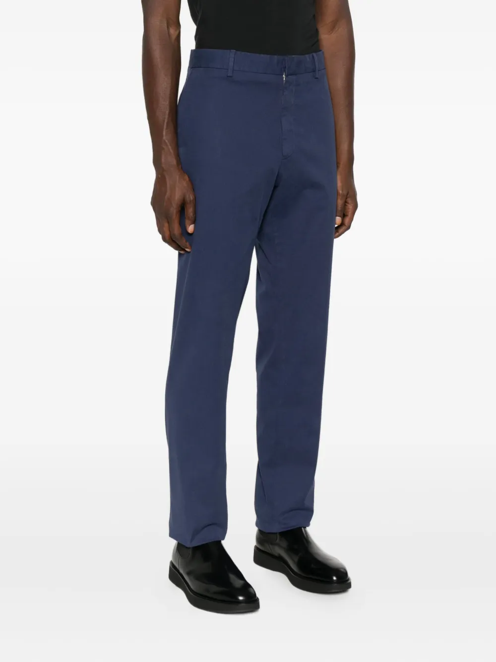 Zegna Broek met zakken Blauw