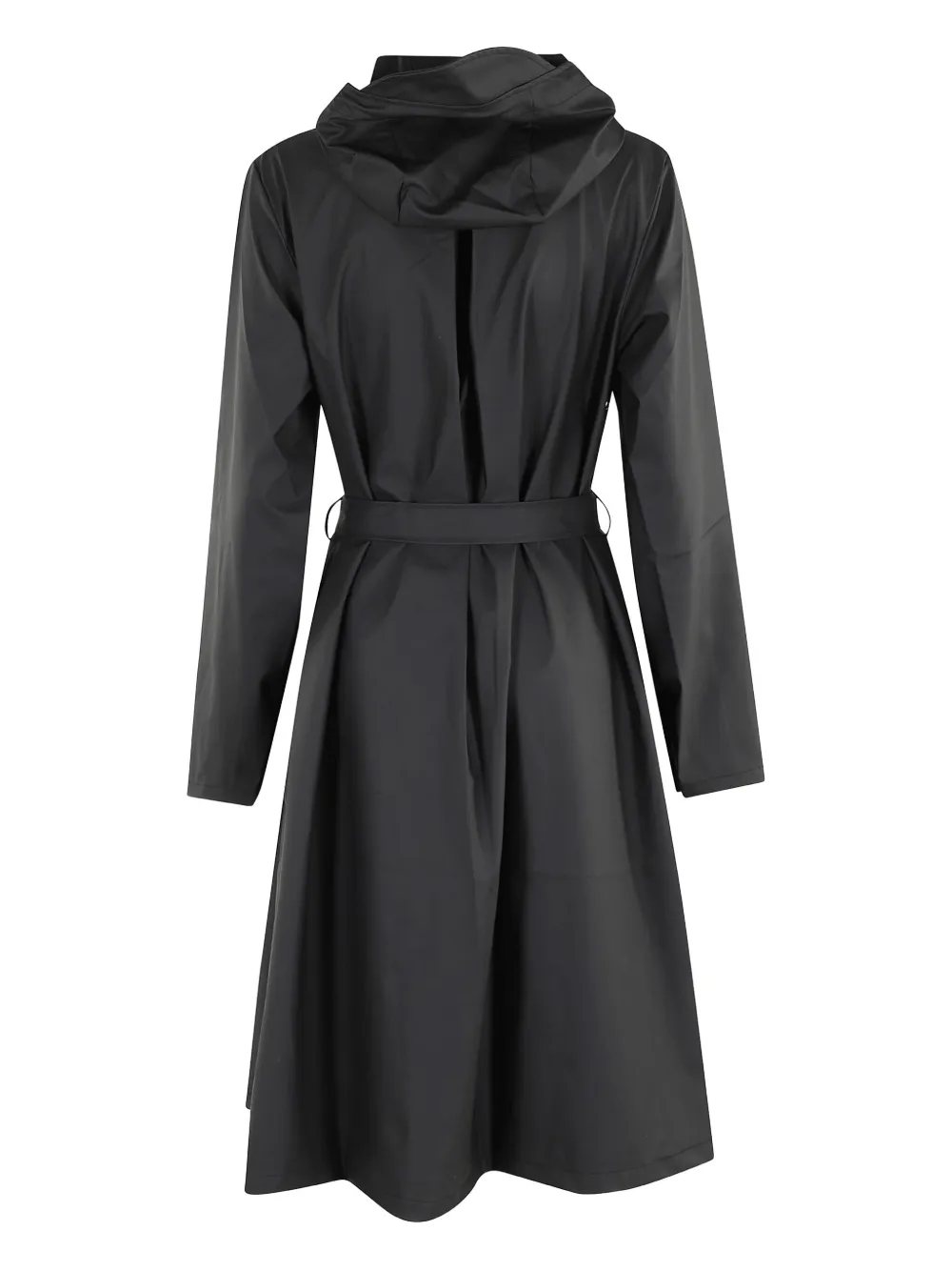 Rains hooded belted raincoat | Trench Coats & Raincoats | Image 2