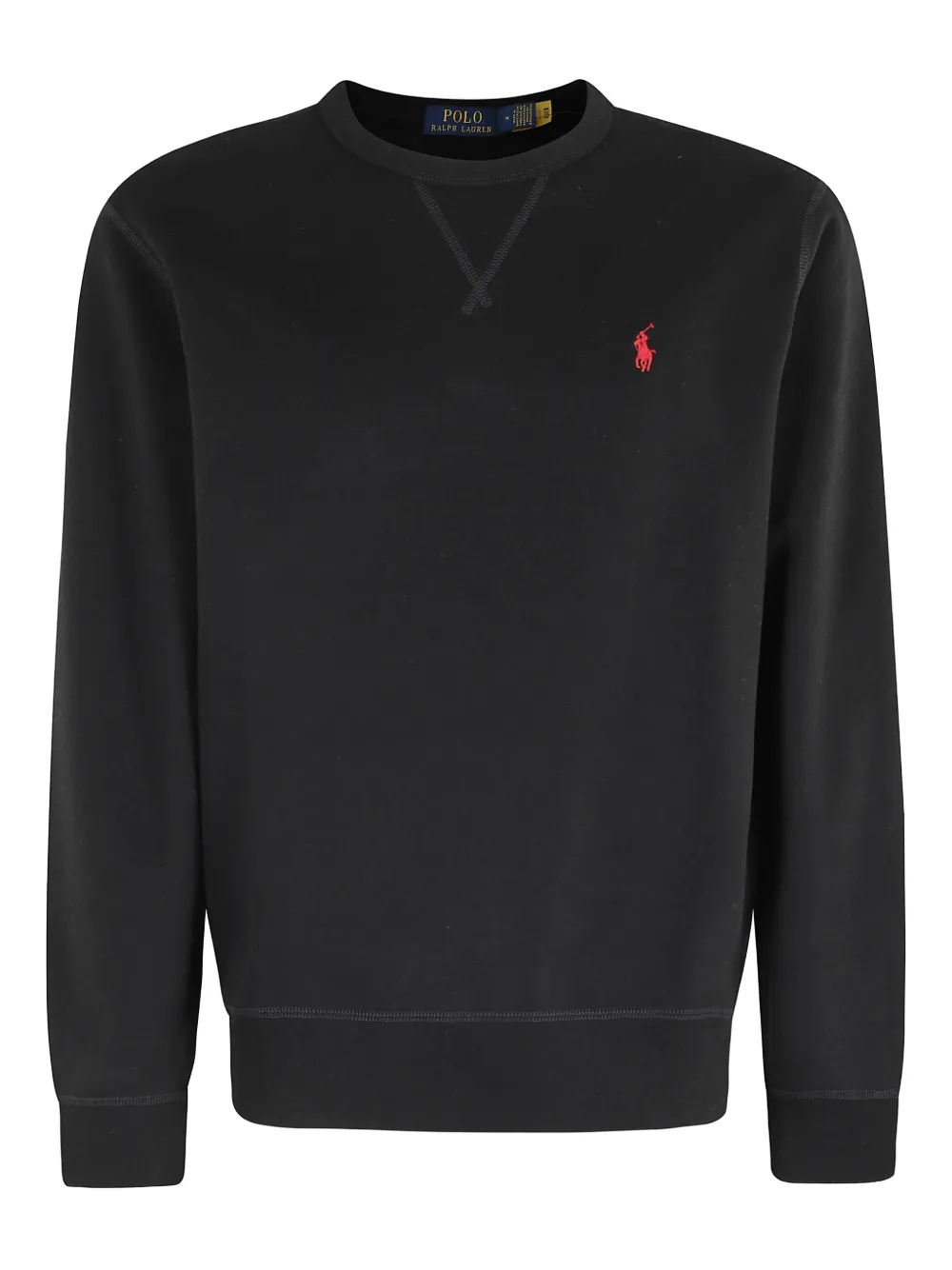 Polo Ralph Lauren logo crewneck sweatshirt | Black | Image 1
