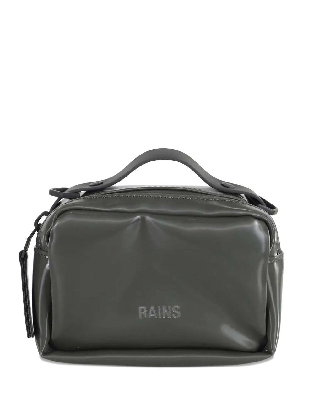 Rains Box Micro Crossbody Bag In Green