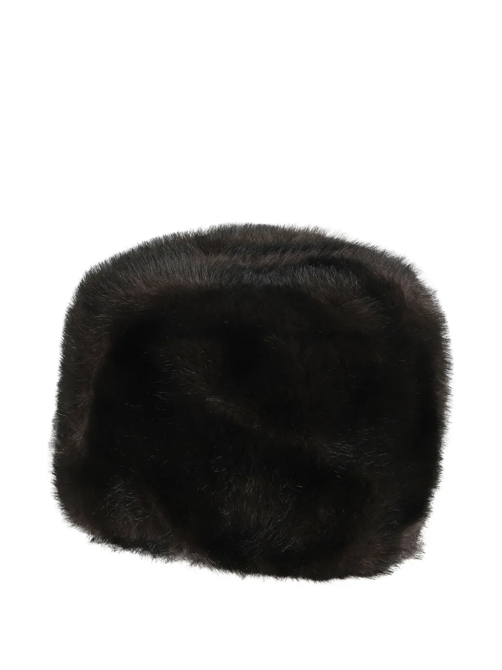 Soeur faux-fur hat - ブラック Soeur faux-fur hat - ブラック