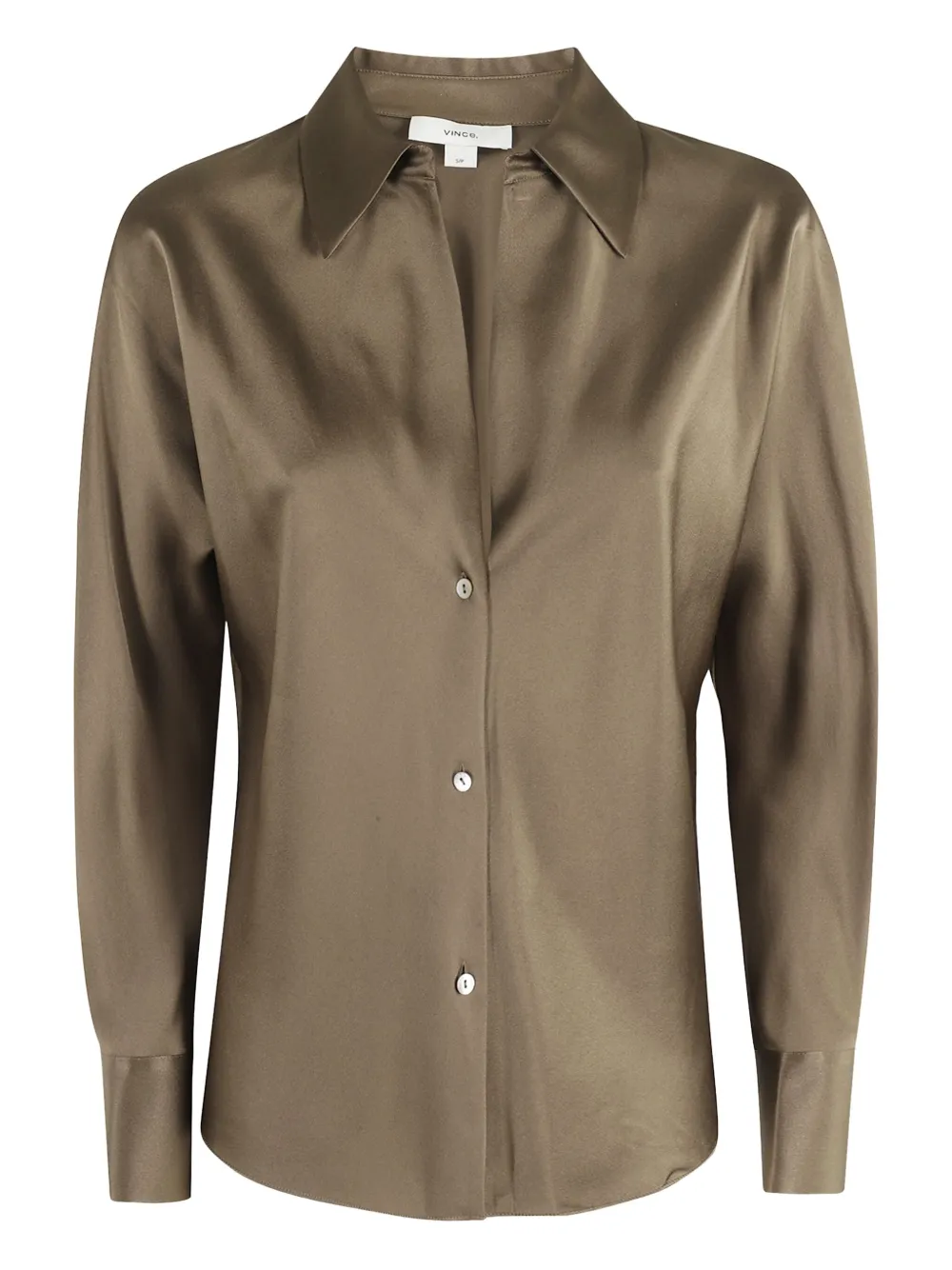 Vince silk shirt | Neutrals | Image 1