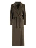 Tagliatore double-breasted wool coat - Green
