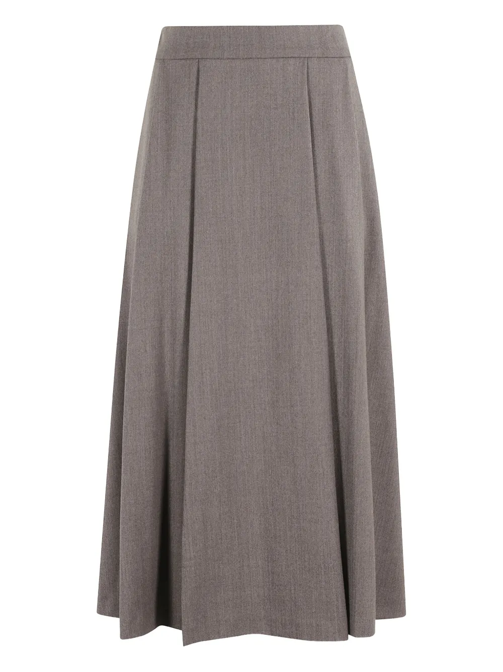 Kiltie pleated a-line skirt | Grey | Image 1