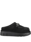 Mou Bounce sheepskin mules - Black