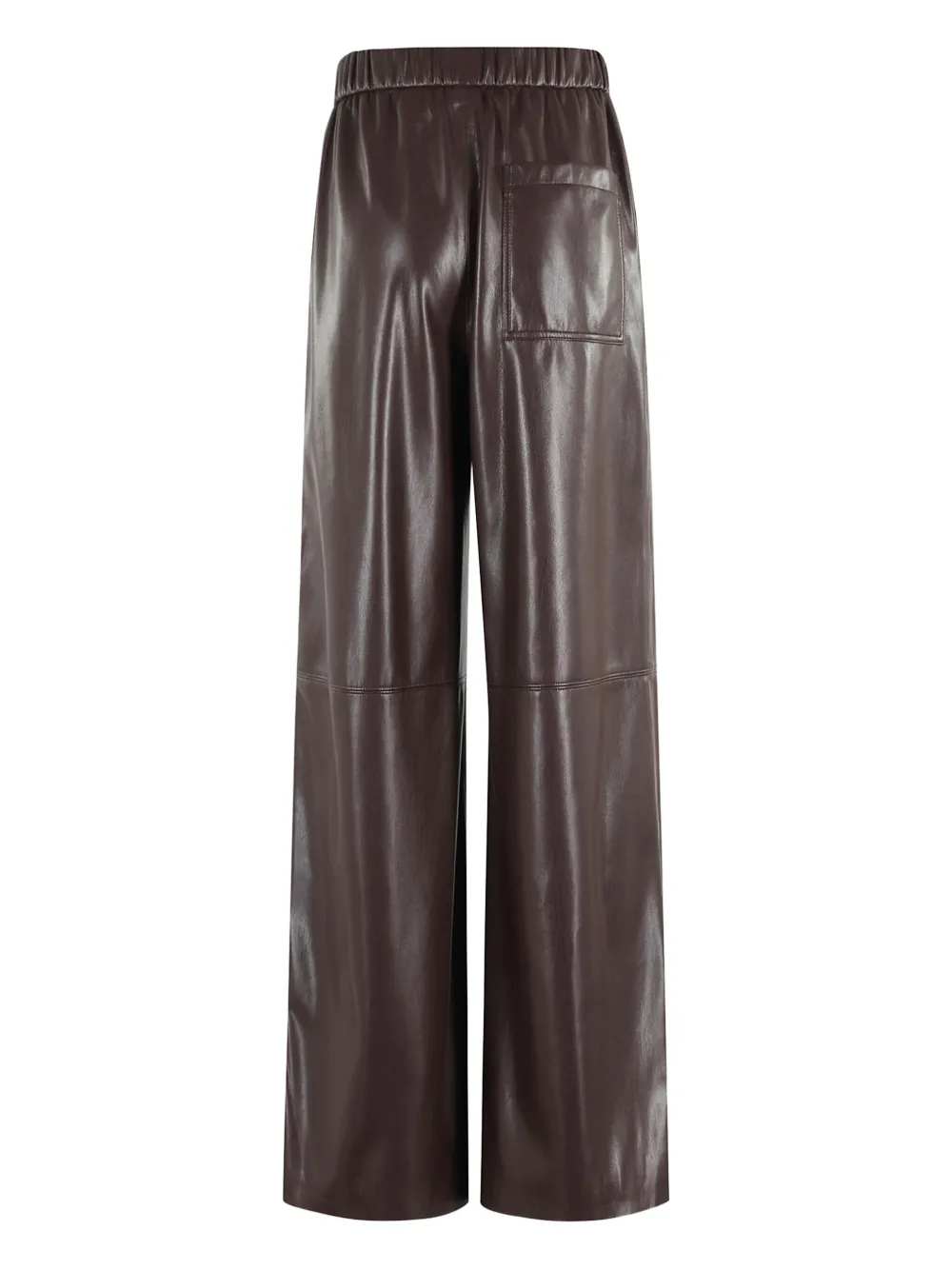 Isabelle Blanche elastic-waist trousers - Bruin