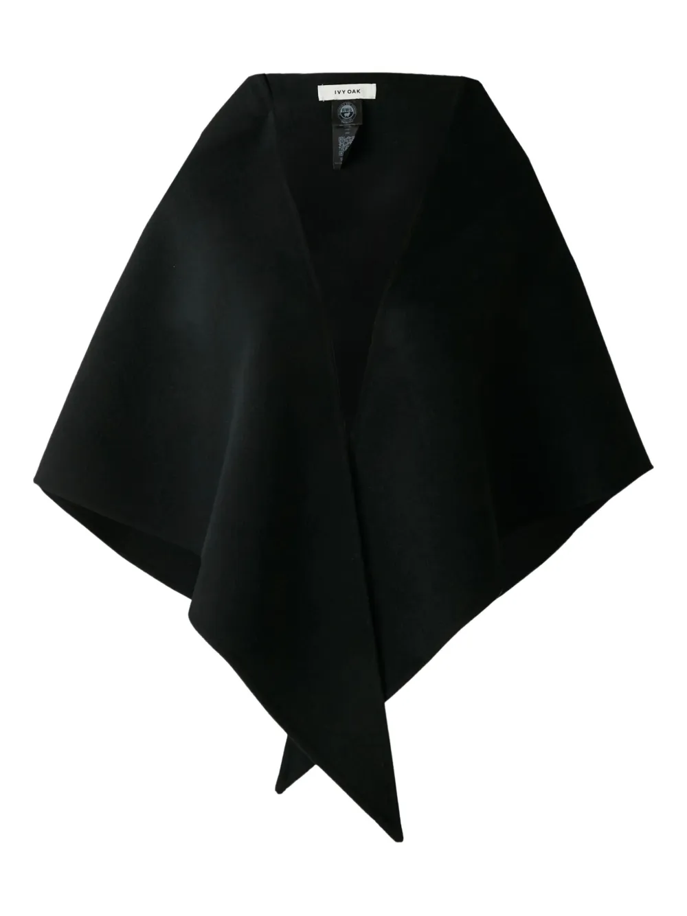 Ivy & Oak Ariana Wool Scarf In Black
