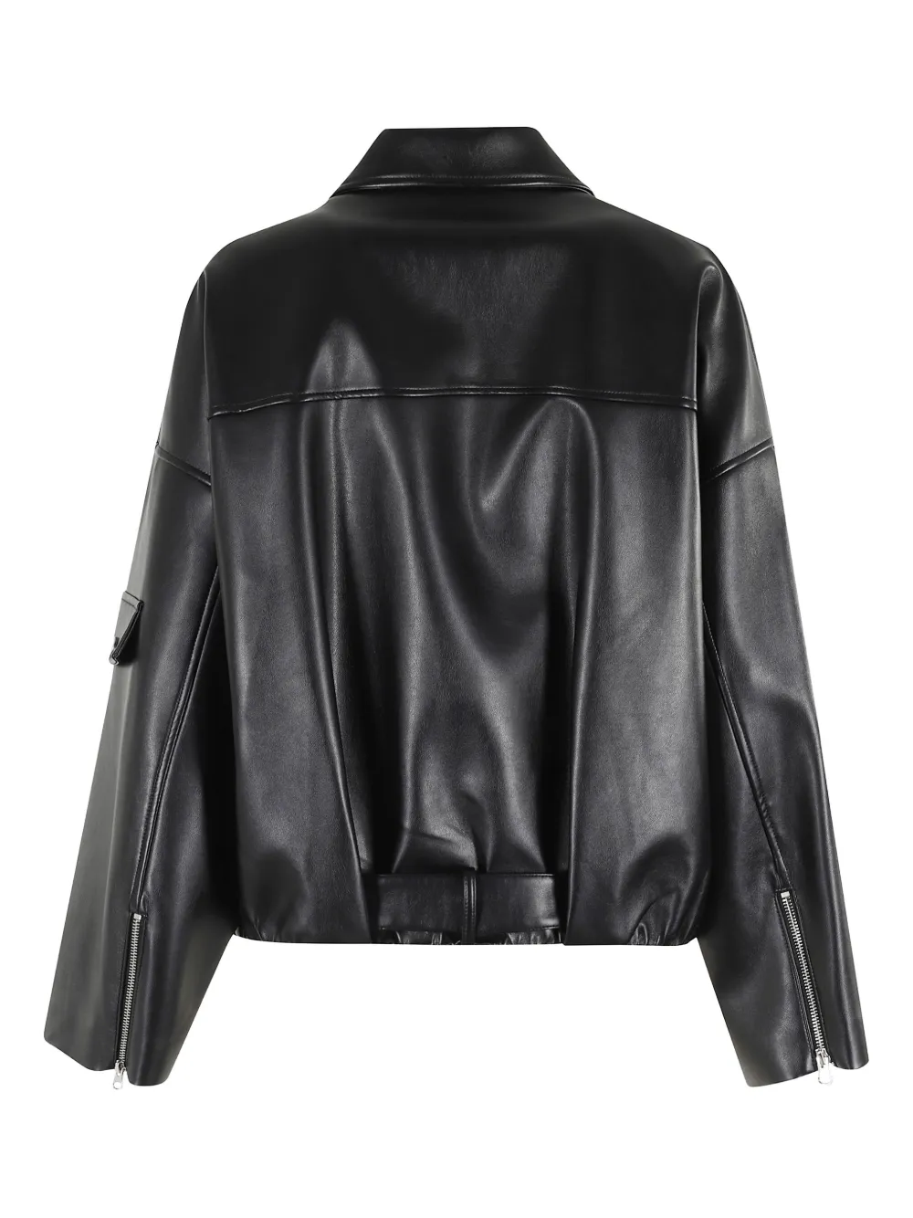 Isabelle Blanche belted zip-front jacket | Biker Jackets | Image 2