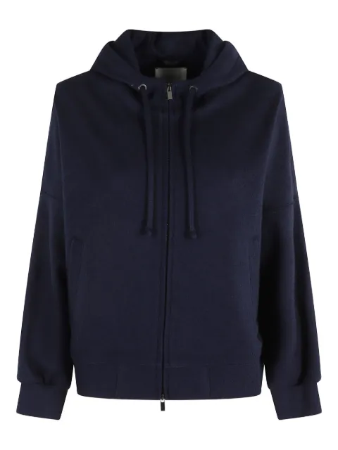 Circolo 1901 drawstring zip-up hoodie