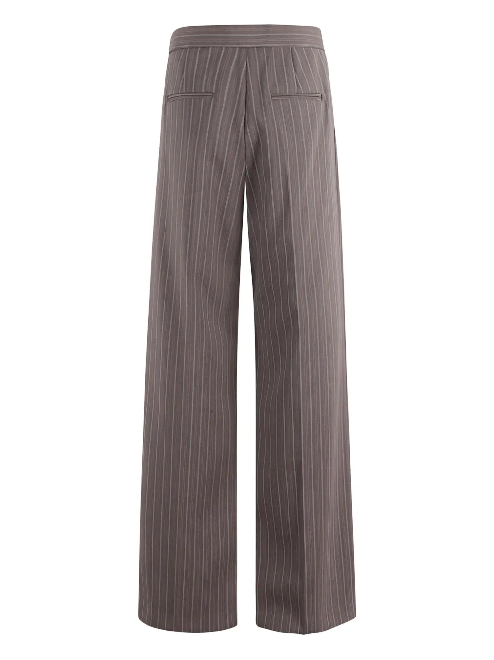 Isabelle Blanche striped straight-leg trousers | Straight-Leg Pants | Image 2