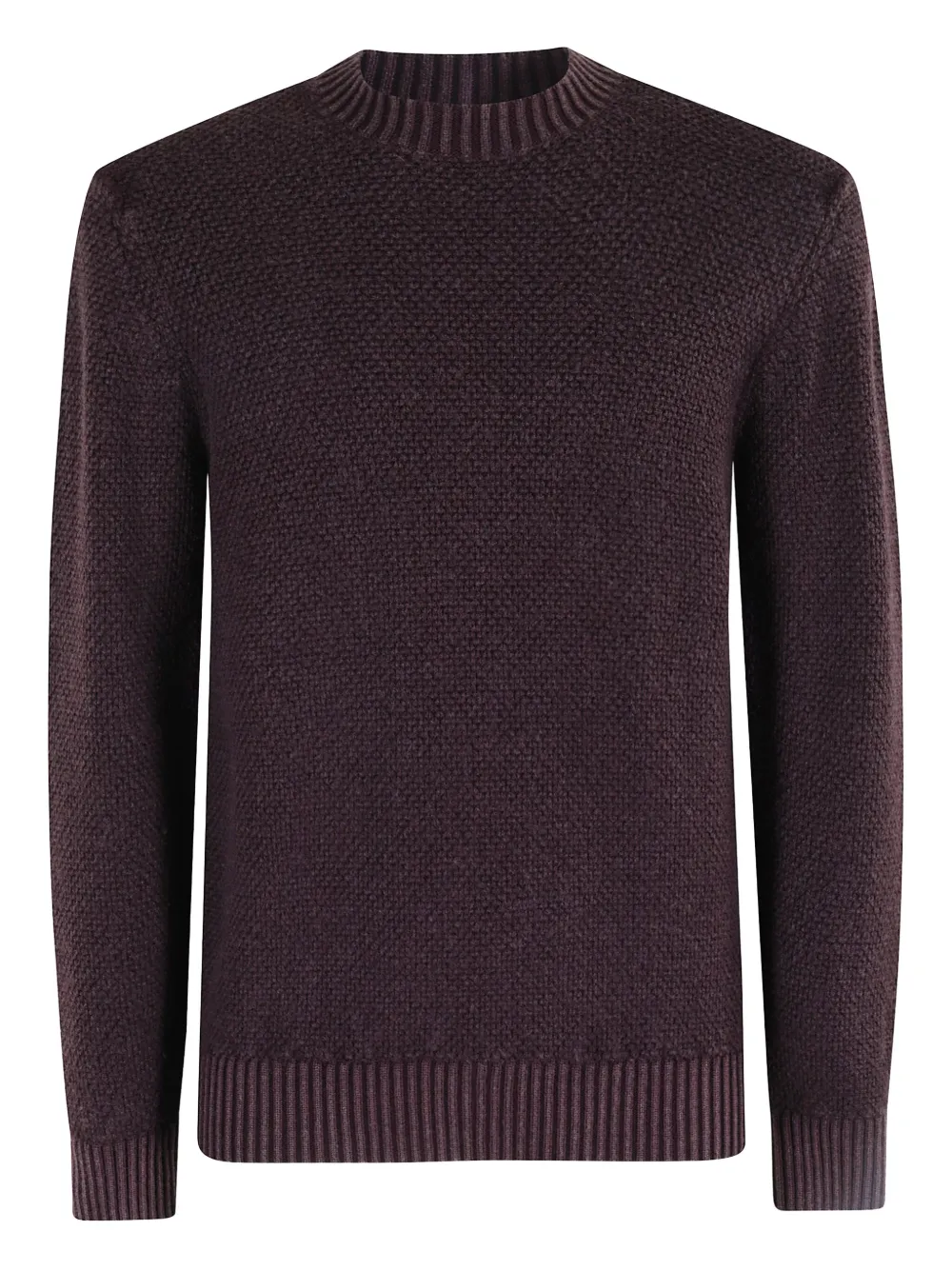 Circolo 1901 suéter tejido de canalé con cuello redondo | rojo | Image 1