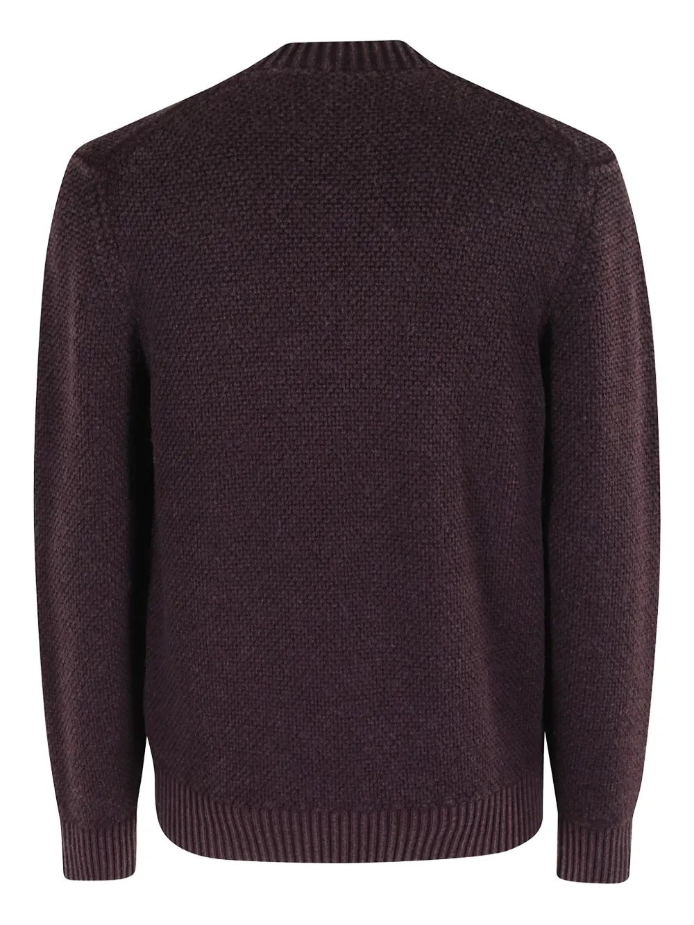 Circolo 1901 Geribbelde sweater met ronde hals - Rood