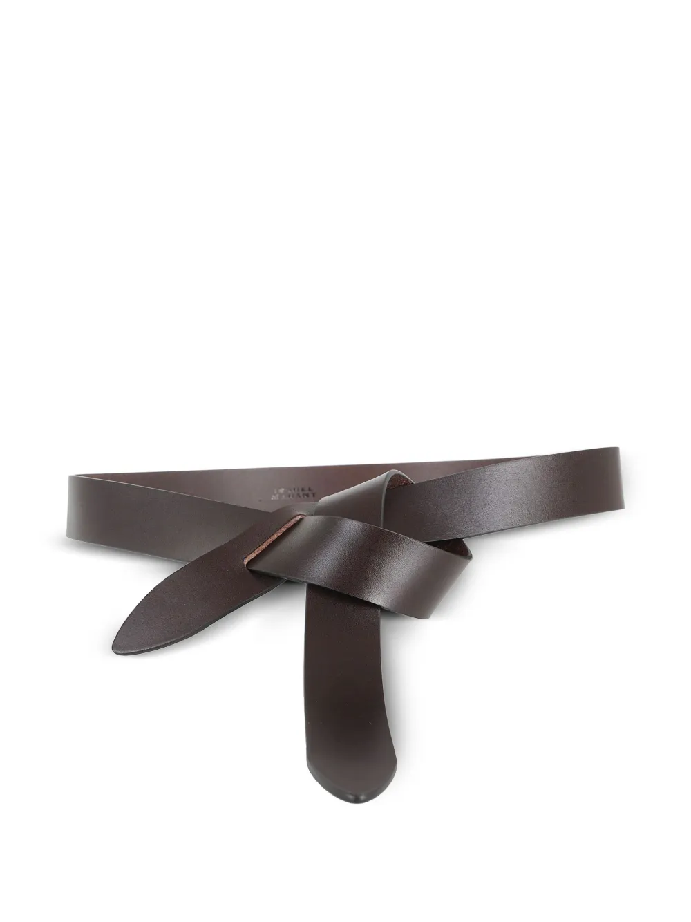 ISABEL MARANT knotted leather belt | Brown | Image 1