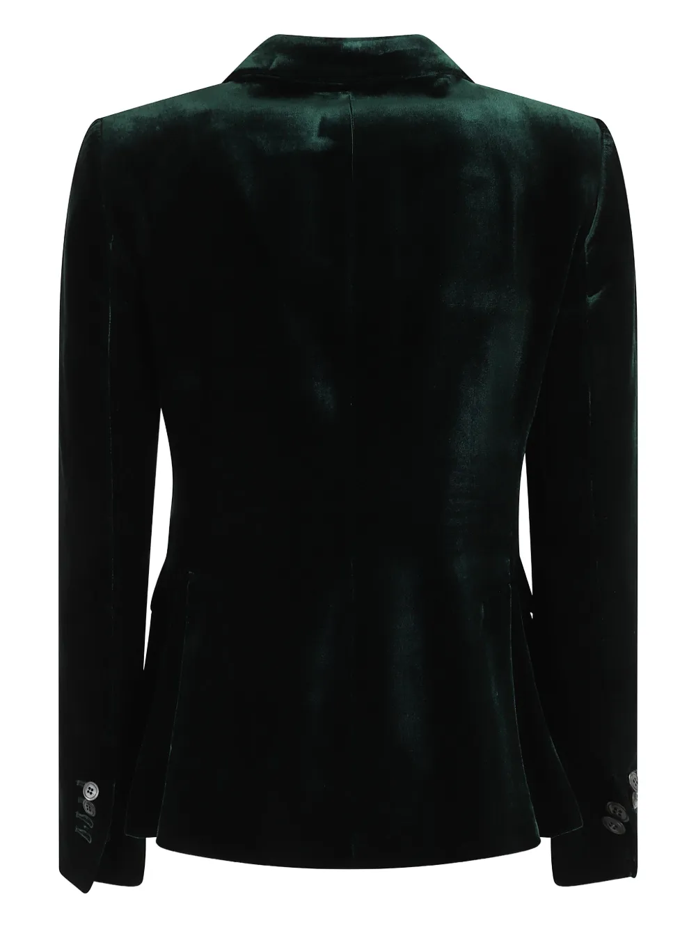 Kiltie velvet double-breasted jacket | Fitted Jackets | Image 2