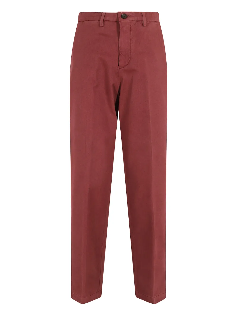 Briglia 1949 Straight-leg Trousers In Burgundy