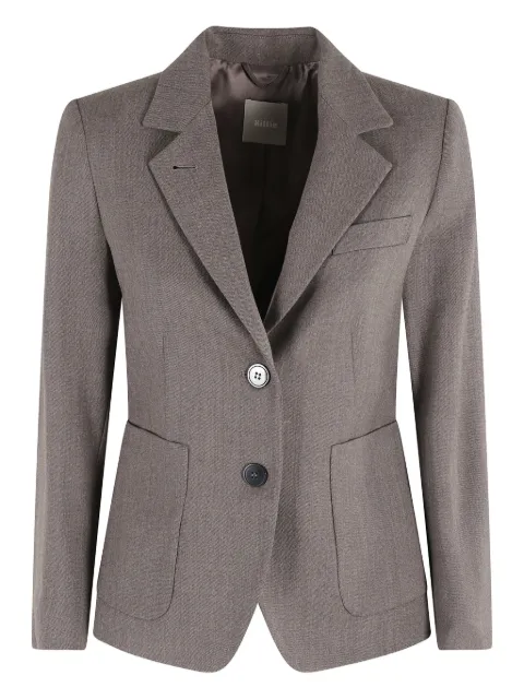 Kiltie single-breasted blazer