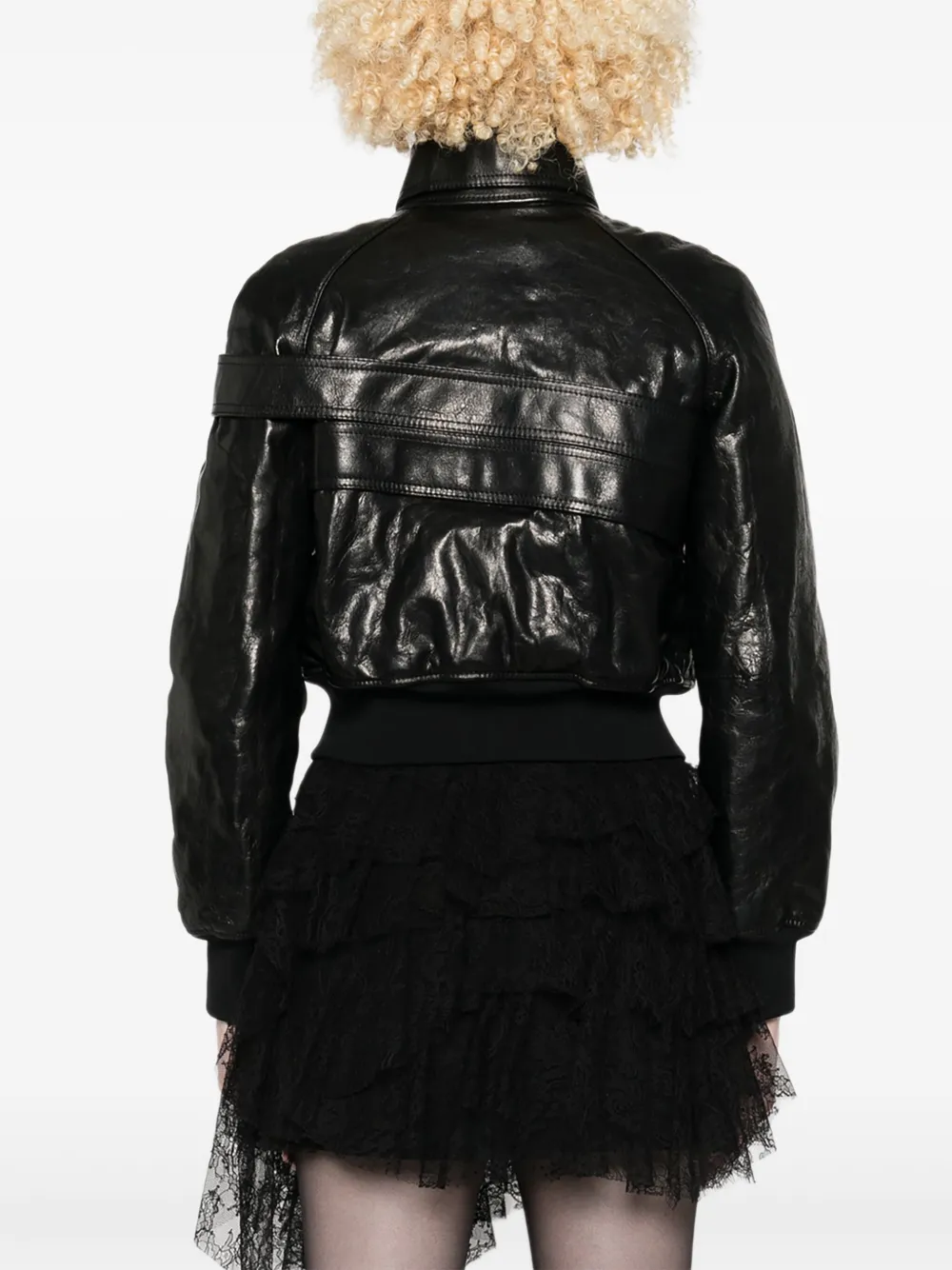 Alexander Mcqueen Skull-print Long-sleeve Shirt In Black
