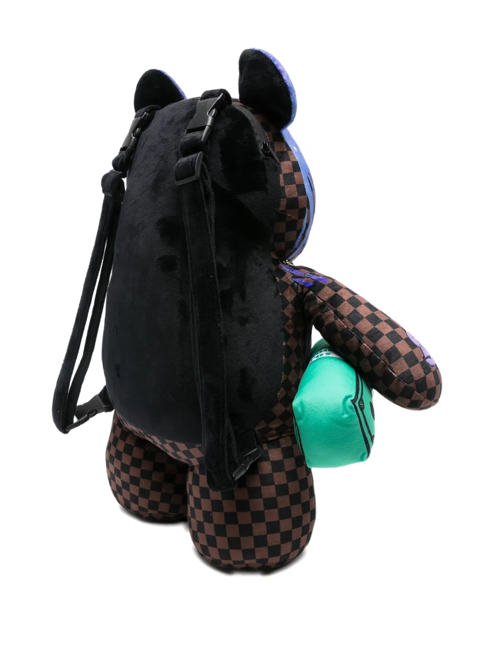 Sprayground kid Lost In Space Drip Moneybear Teddy Bear backpack - Blauw