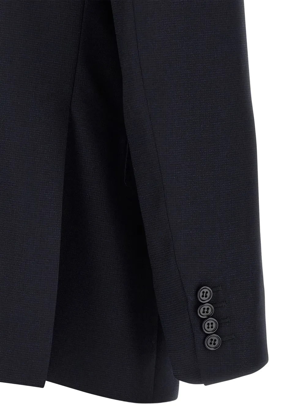 Brioni Notched-lapels Wool Single-breasted Suit In Blue