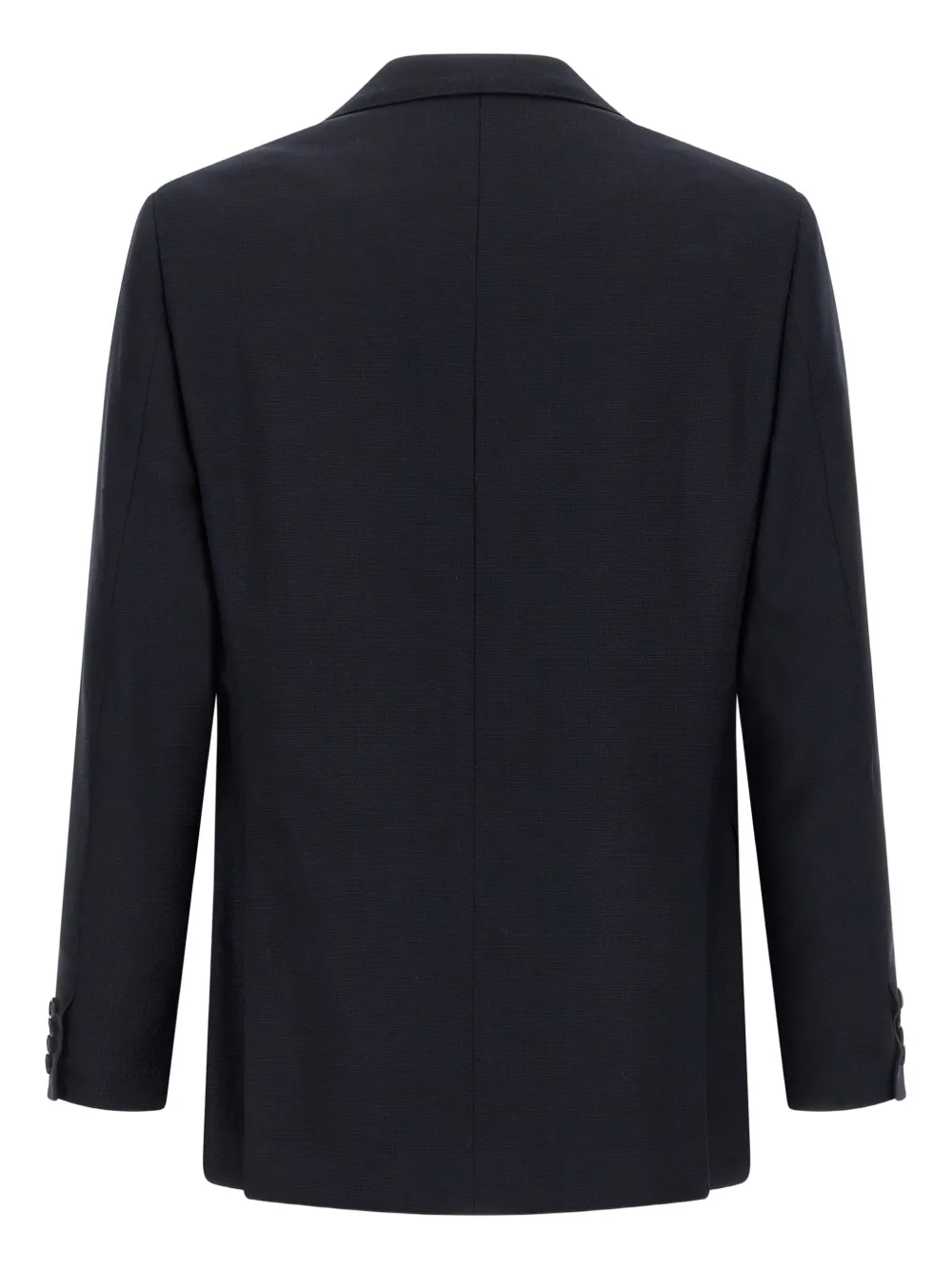 Brioni Notched-lapels Wool Single-breasted Suit In Blue