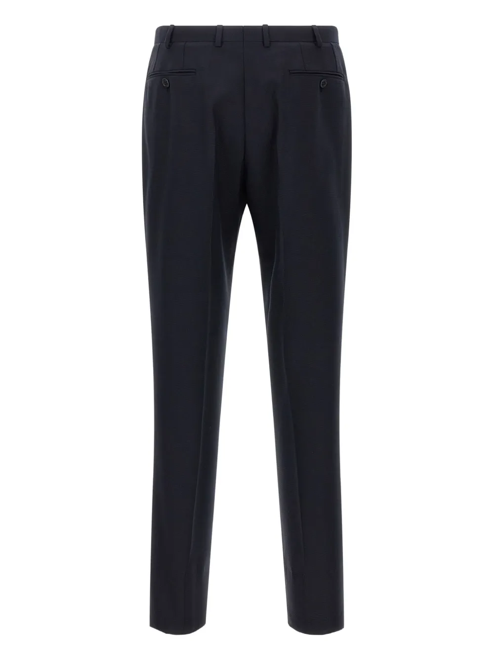 Brioni Notched-lapels Wool Single-breasted Suit In Blue