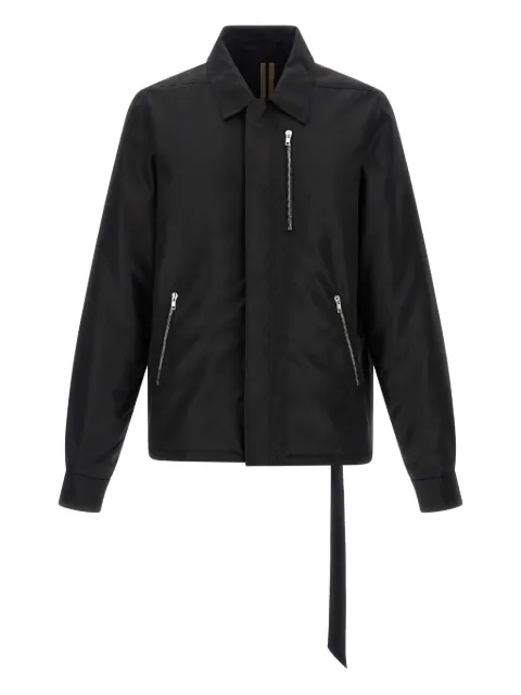 Rick Owens DRKSHDW zip-front shirt-collar shirt jacket