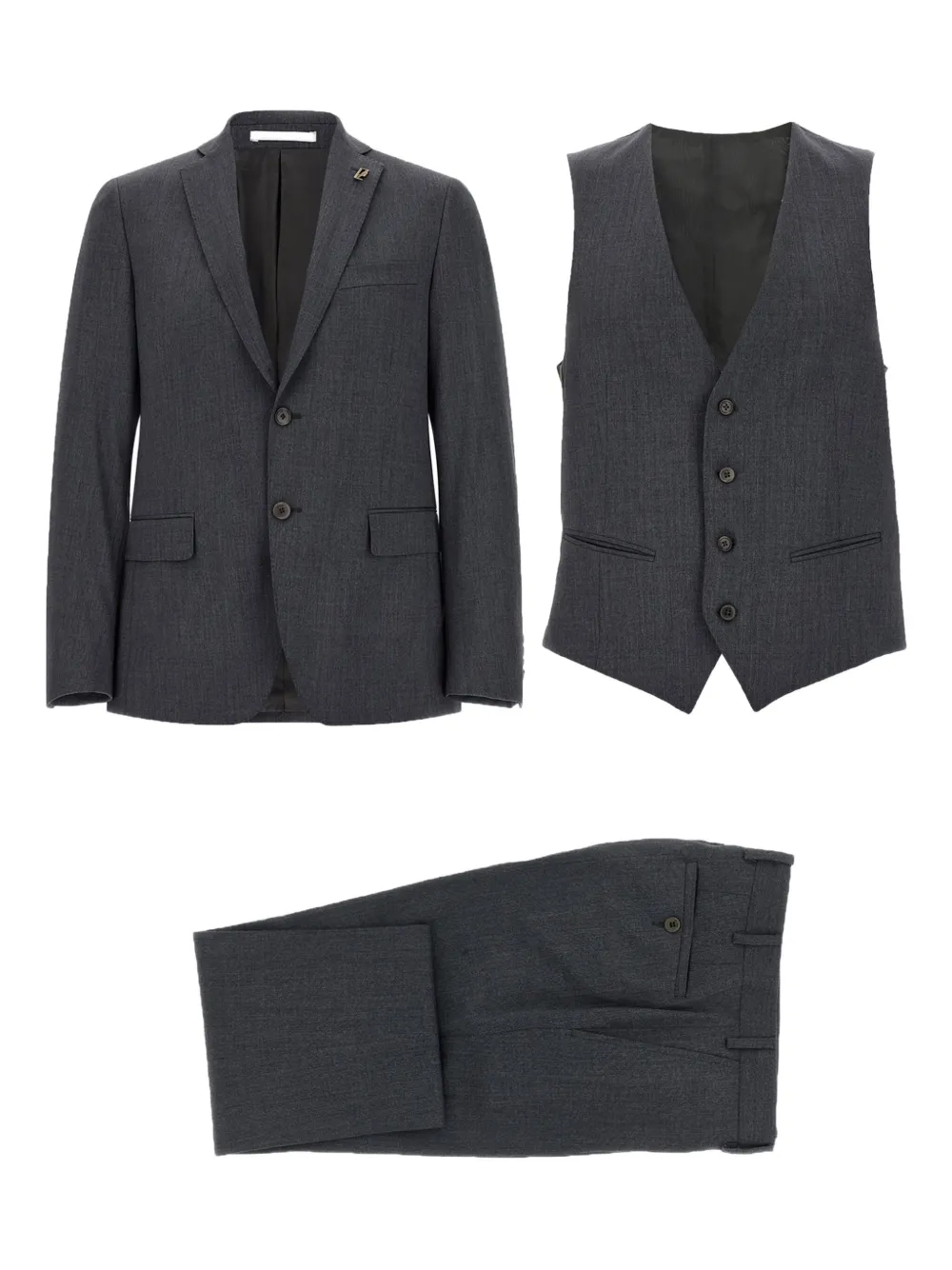 Pal Zileri single-breasted suit (set of three) | Grey | Image 1